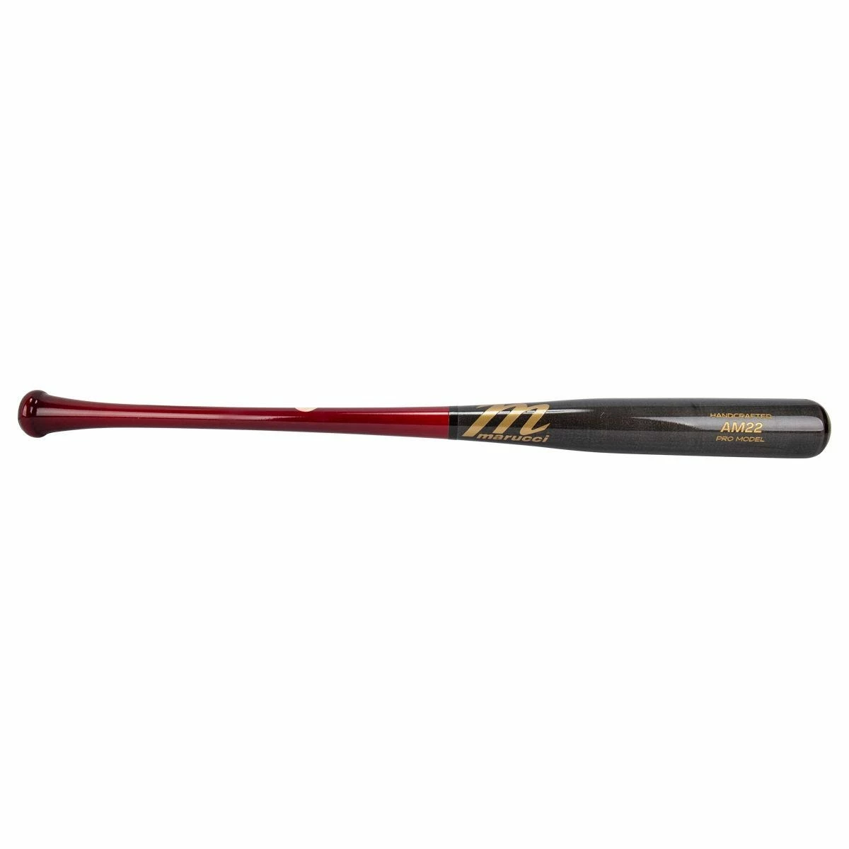 Marucci AM22 Pro Model Maple Wood Baseball Bat - Cherry/Fog - 2021 Model - Image 2