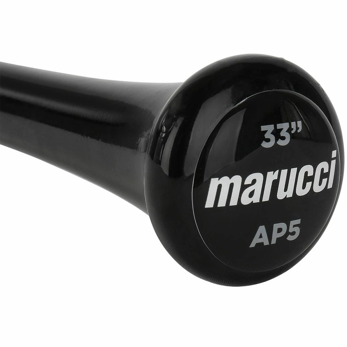 Marucci AP5 Pro Model Maple Wood Bat - Black/Natural - 2023 Model - Image 6