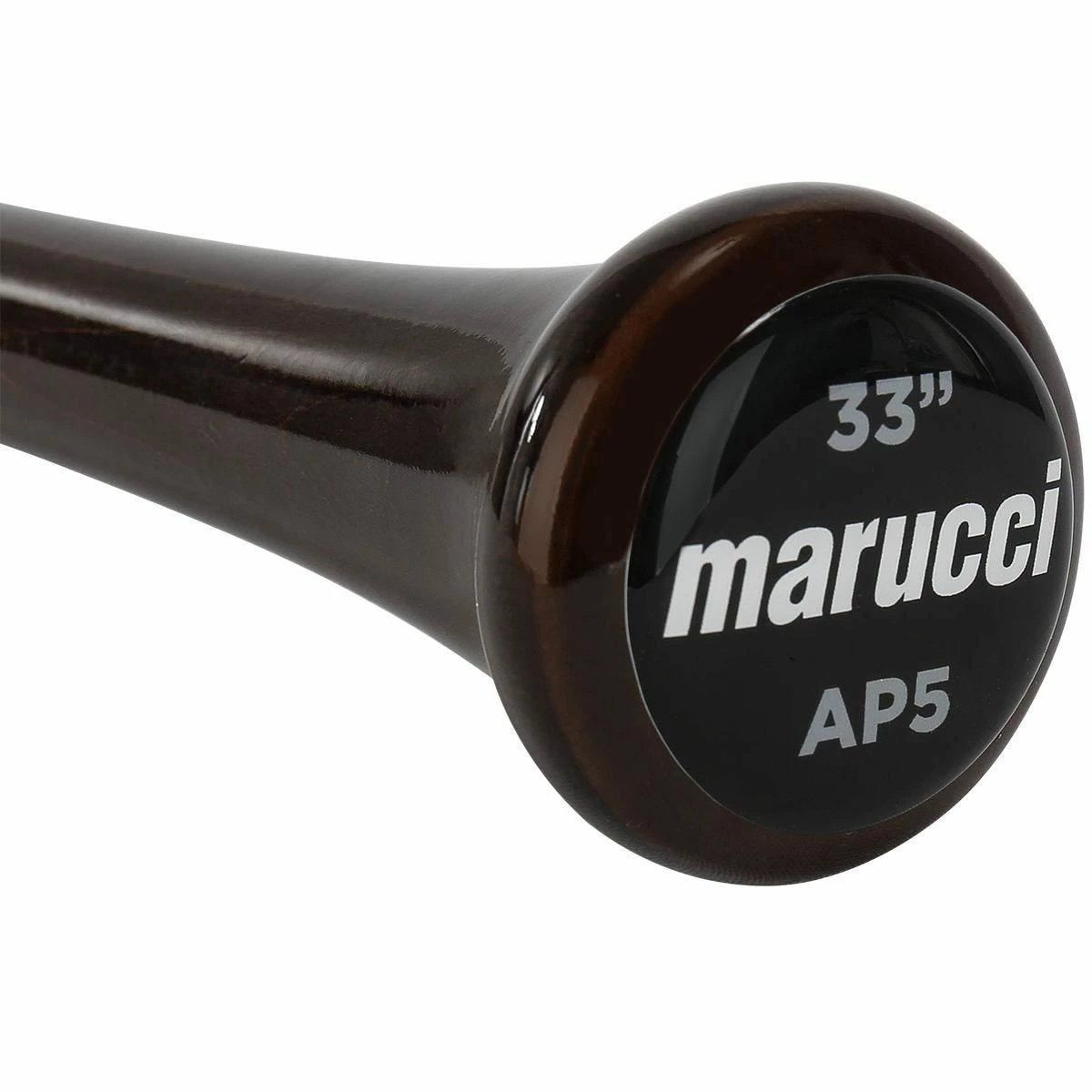 Marucci AP5 Pro Model Maple Wood Bat - Brown/Black - 2023 Model - Image 6