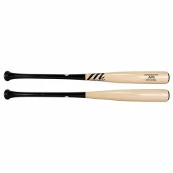 Marucci AP5 Pro Model Maple Wood Bat - Black/Natural - 2020 Model